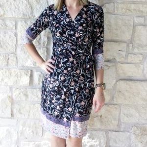 Buttery Soft Wrap Dress (Faux-Wrap)